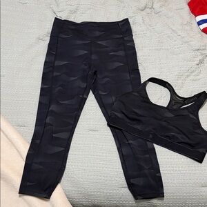 Victoria’s Secret Black Activewear Set